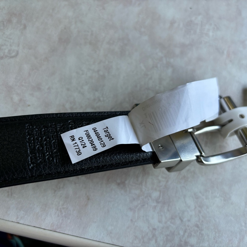 Target Black Leather Men's Belt